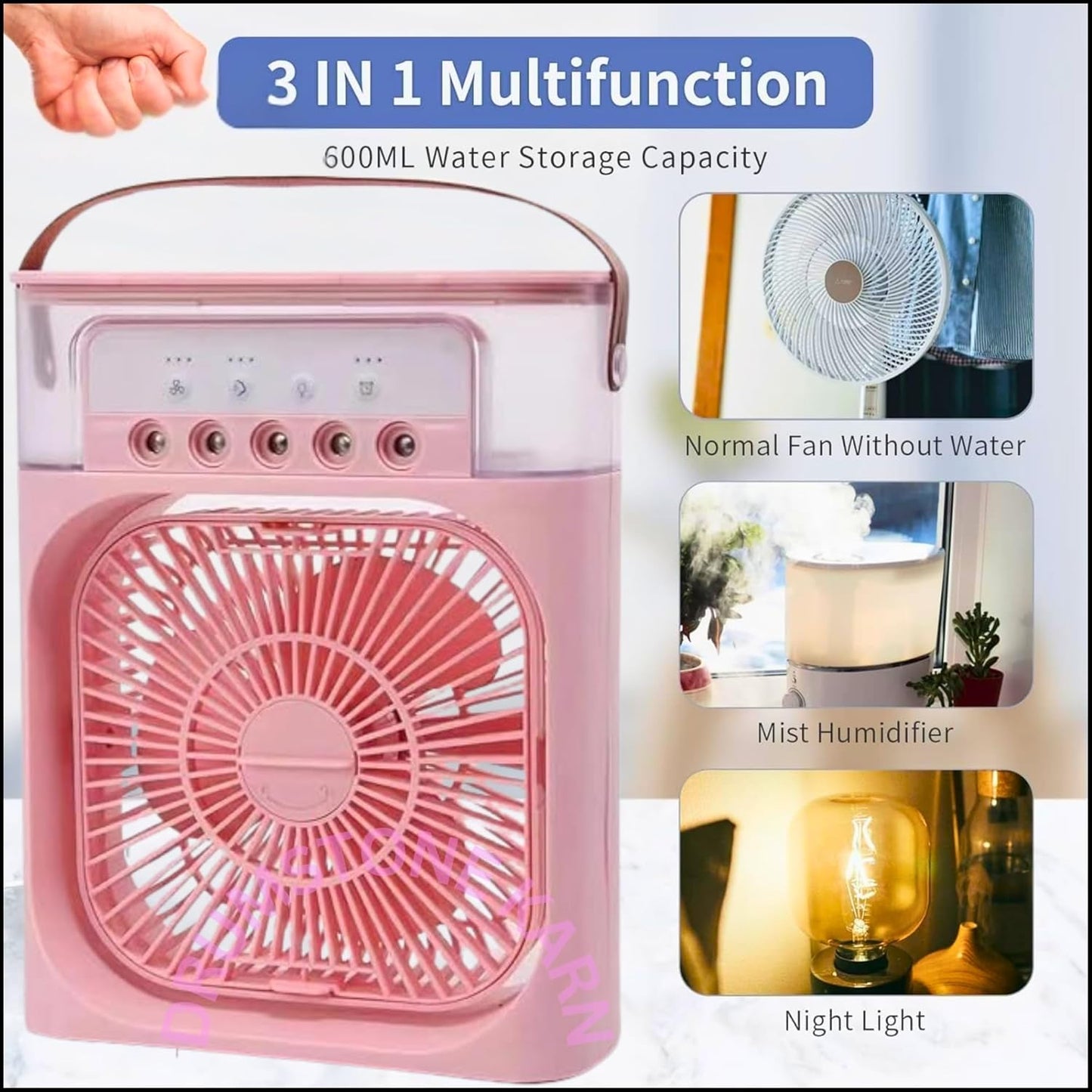 Mini cooler for room cooling ac portable, air-conditioners for Home, Office-Artic-Cooler-3-In-1-Conditioner.