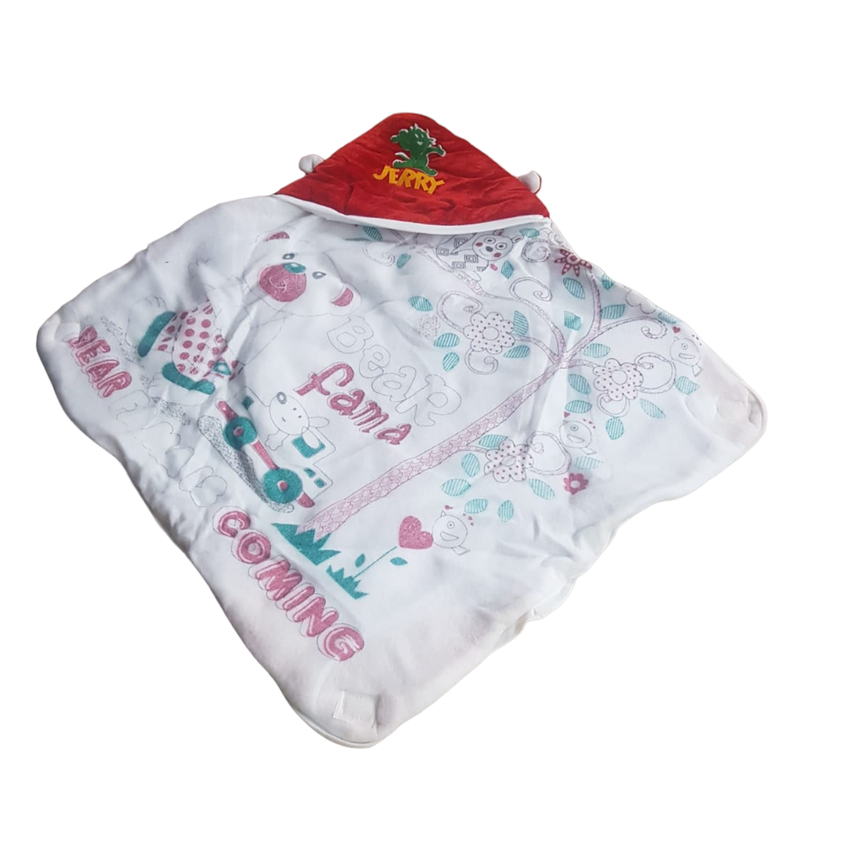 Baby Blanket For Ac Room Polly Cotton Printed Double Crib