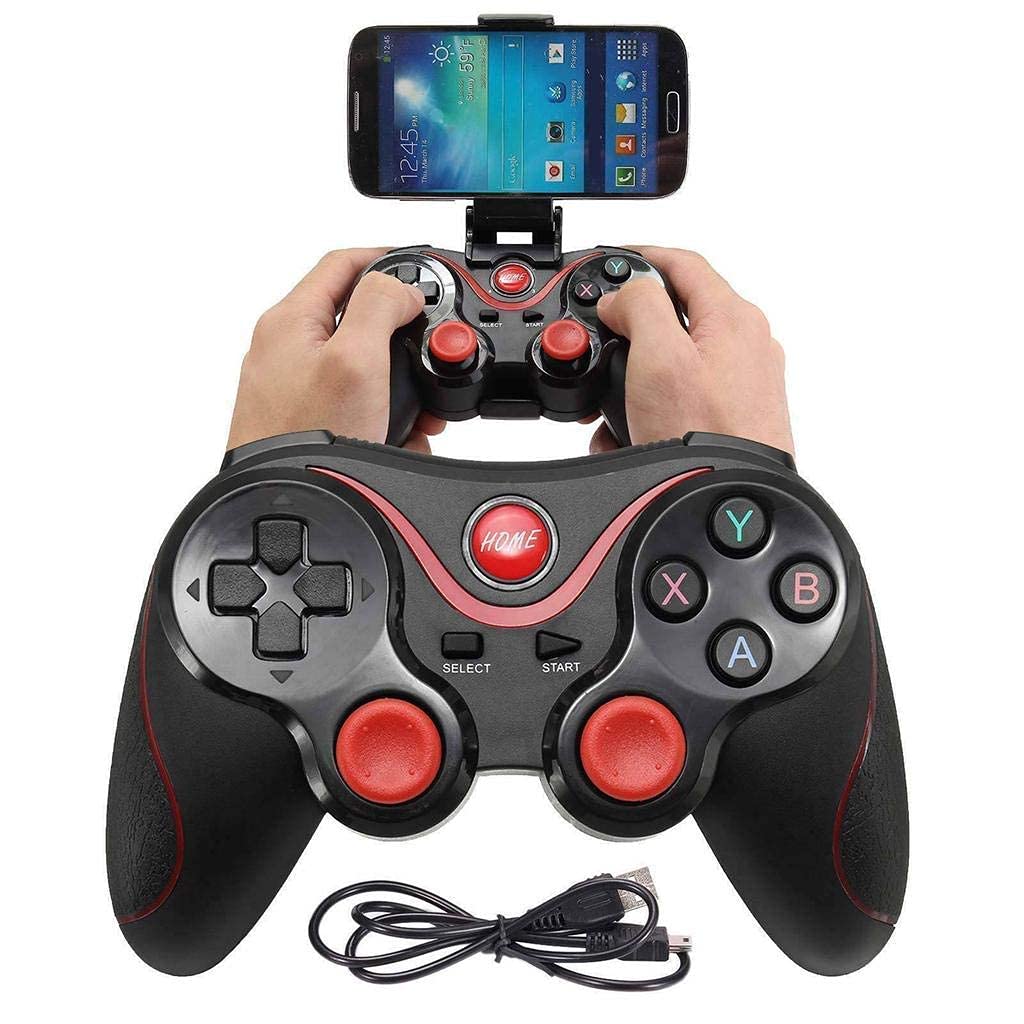 Wireless Gamepad Controller X3 Wireless Controller Support For Android Phone. Gaming Accessory Kit (Black, For Android)