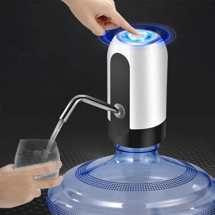 Water Dispenser USB Charging Automatic Stainless-Steel Plastic Drinking Portable Electric Switch Water Dispenser for Bottle