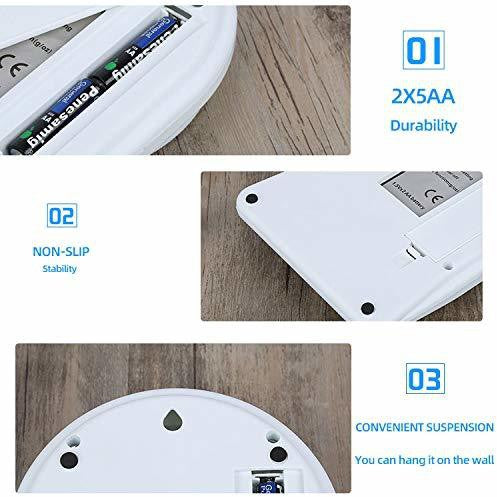 White Digital Electronic Weight Machine For Home Kitchen