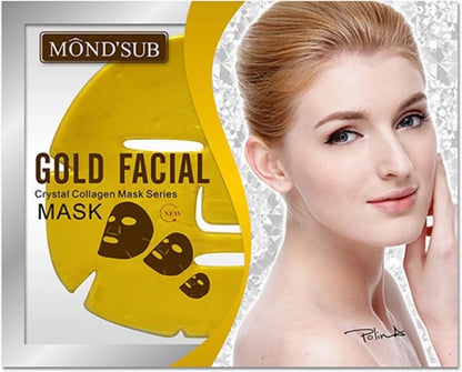 Gold 24K  Collagen Whitening Mask 2 pcs