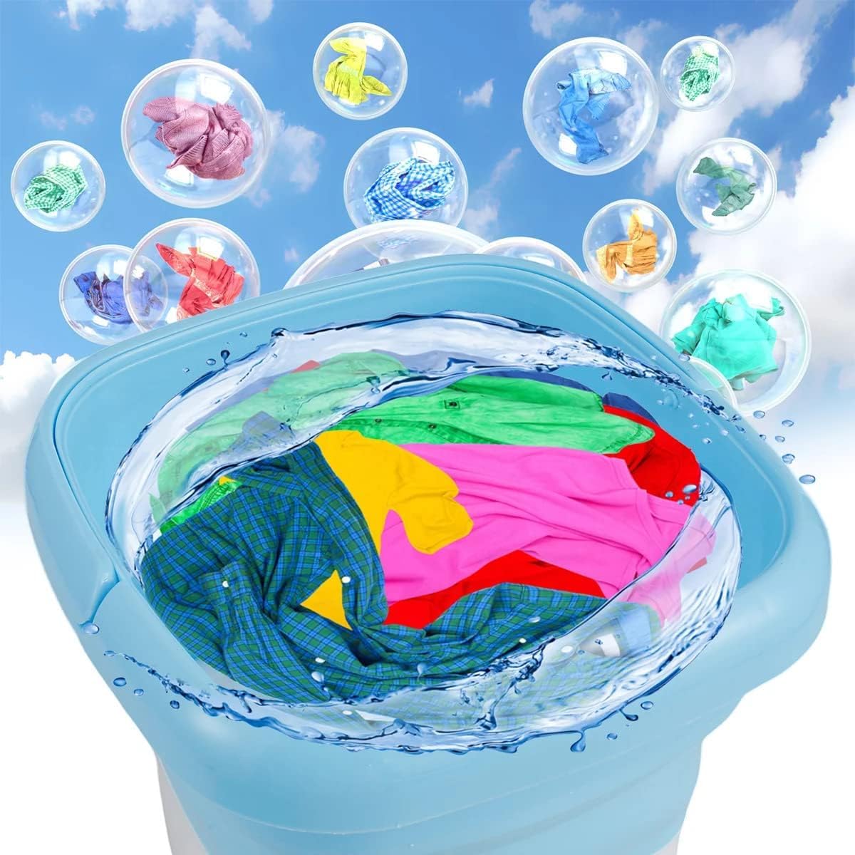Folding Bucket Washing Machine /Fashionable/ Lightweight/ Convenient. Washing Machine Door Hinge