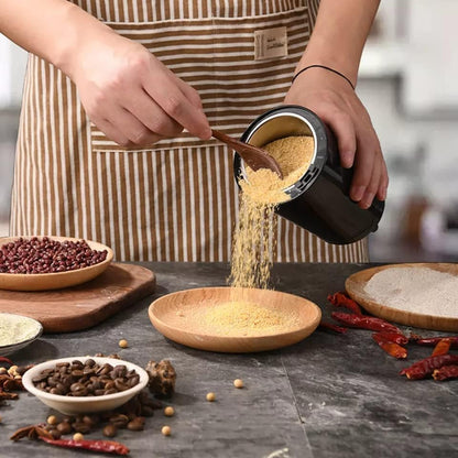 Coffee Grinder Electric, Spice Grinder, Stainless Steel Grinding for Herb Peanut Grains Beans