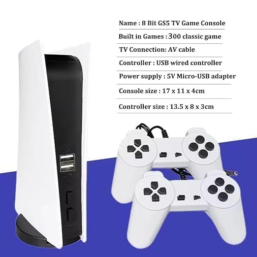 Universal HD GS5 Game Station Video Game Console 200 Retro Classic Games