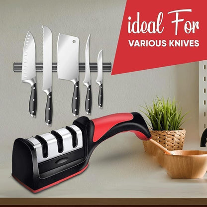 Knife Sharpener for Kitchen Knife - Sharp Knife for Kitchen