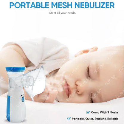 Portable Nebulizer for Adults and Kids Travel and Household Use
