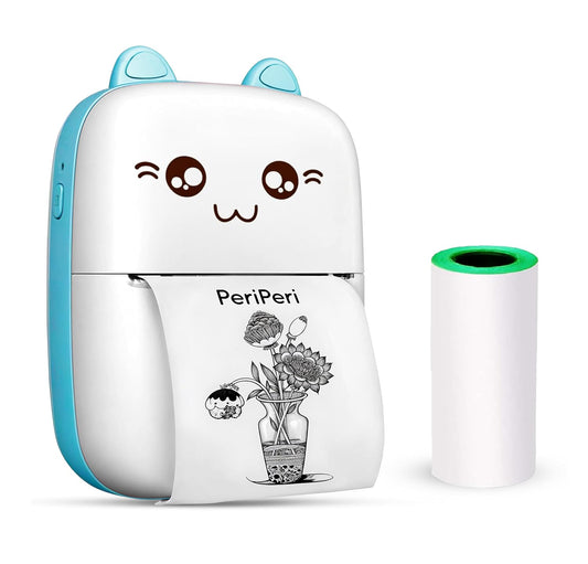 Pocket Mini Thermal printer, Inkless Rechargeable Printer