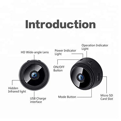 Mini Magnet Camera with Audio and Video Live Feed Wi-fi with Cell Phone