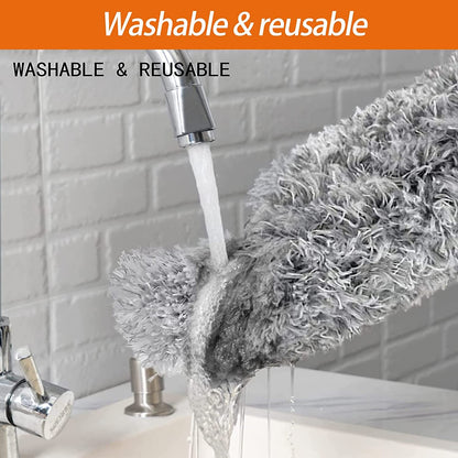 Microfiber Flexible Duster for Fan Web Cleaner Stick Fan Cleaning Brush