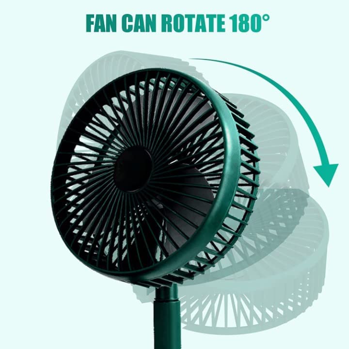 Portable Table Fan  with Adjustable Folding Telescopic Table Fan