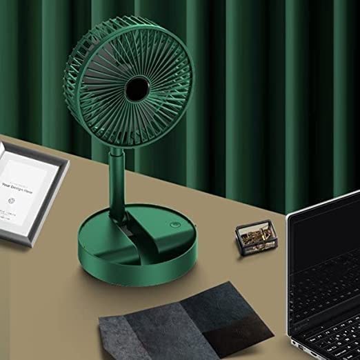 Portable Table Fan  with Adjustable Folding Telescopic Table Fan