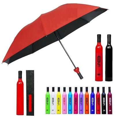 Portable Wine Bottle Umbrella