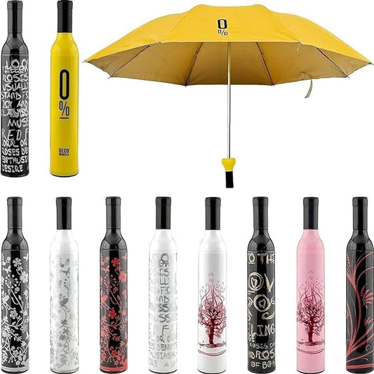 Portable Wine Bottle Umbrella
