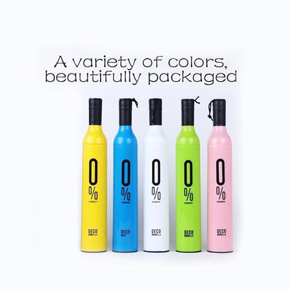 Portable Wine Bottle Umbrella