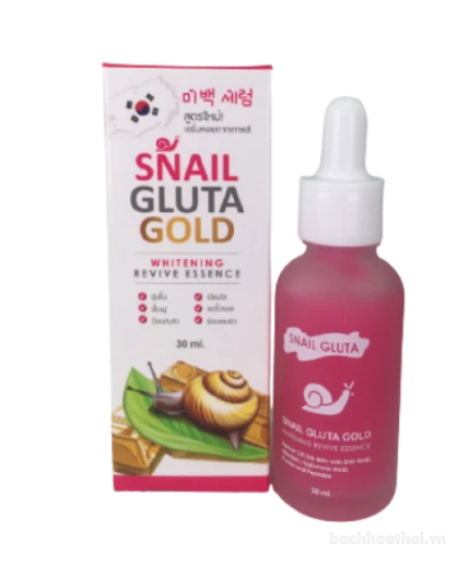 Snail Gluta Gold Whitening Revive Essence 30ml