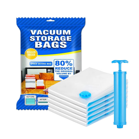 Vacuum Storage Zip lock Bags Compression Sealer Bags for Travel