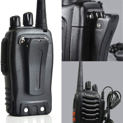 Walkie Talkie 2 Player Walkie Talkie 2Km Long Range Black ( 16 Channel )