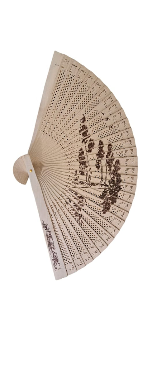 Vietnam Wooden fan, Wooden hand fan, Handmade wooden fan, Folding hand fan,100% Vietnam Wood