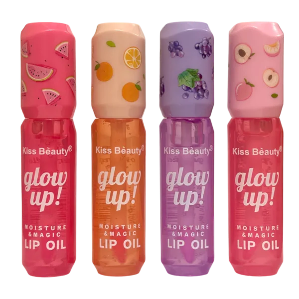 Glow UP Moisture Ang Magic Lip Oil Gloss Moisturizing Fruity Flavor Makeup Cosmetic 5ml