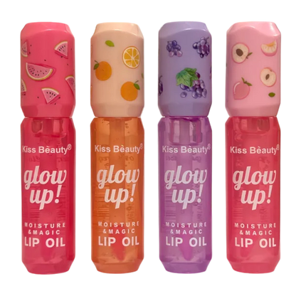 Glow UP Moisture Ang Magic Lip Oil Gloss Moisturizing Fruity Flavor Makeup Cosmetic 5ml